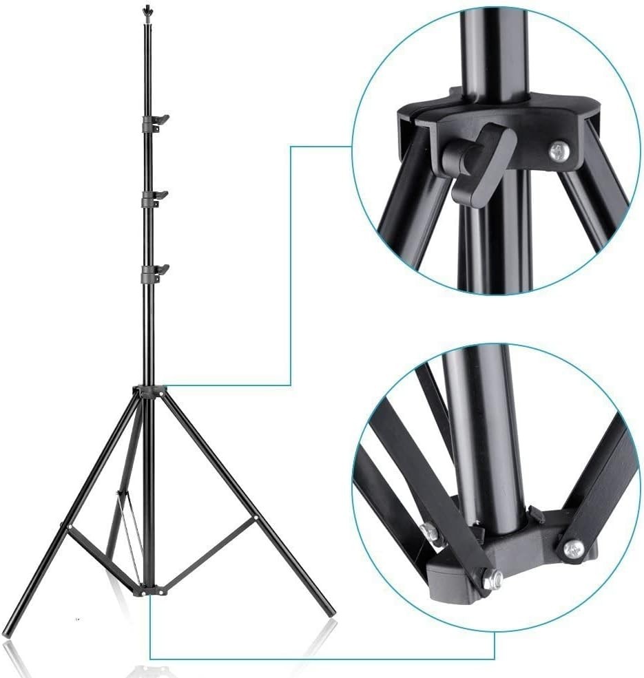 10ft x 8.5ft Adjustable Photography Backdrop Support System Photo Video Studi…