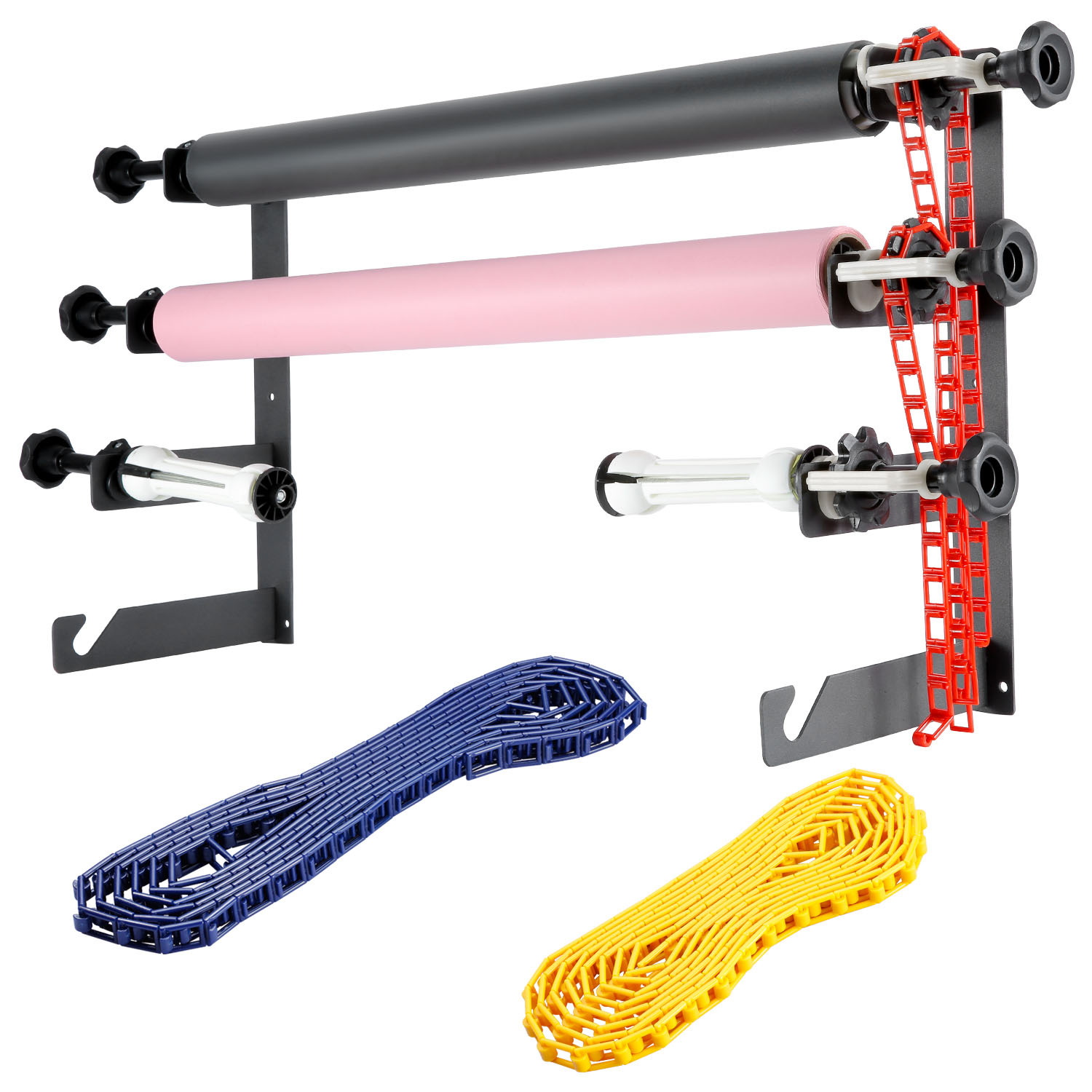 Neewer Photography 4-Roller Wall Mounting Manual Background Support System