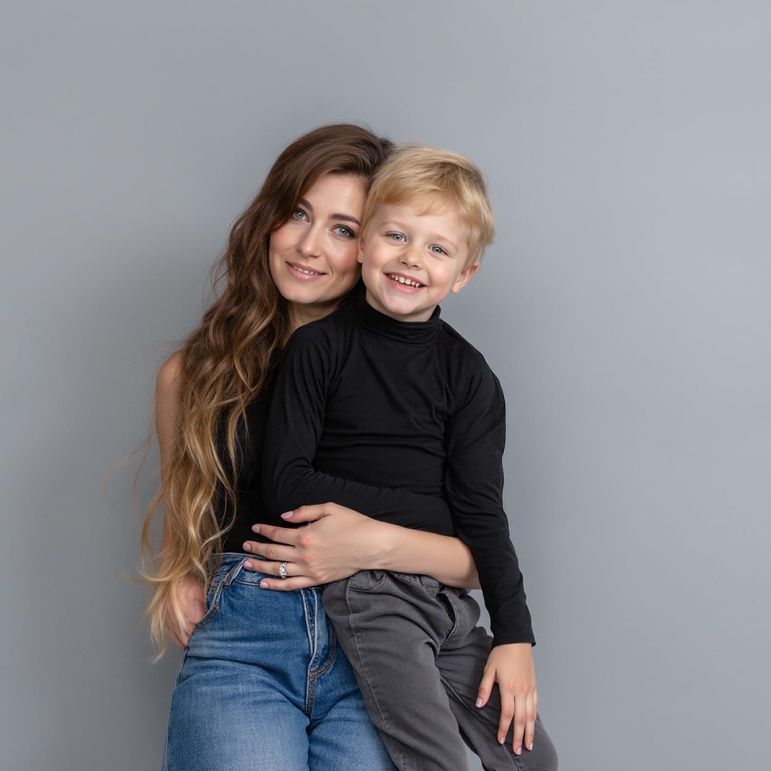 Seamless Paper Backdrop Photography Light Gray Photo Background 53in x 16.4ft
