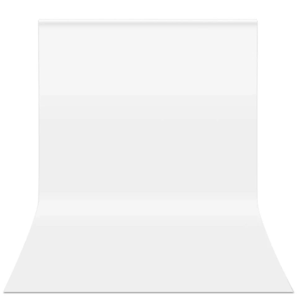 White Backdrop for Photoshoot Large Photo 10 x 20 Ft