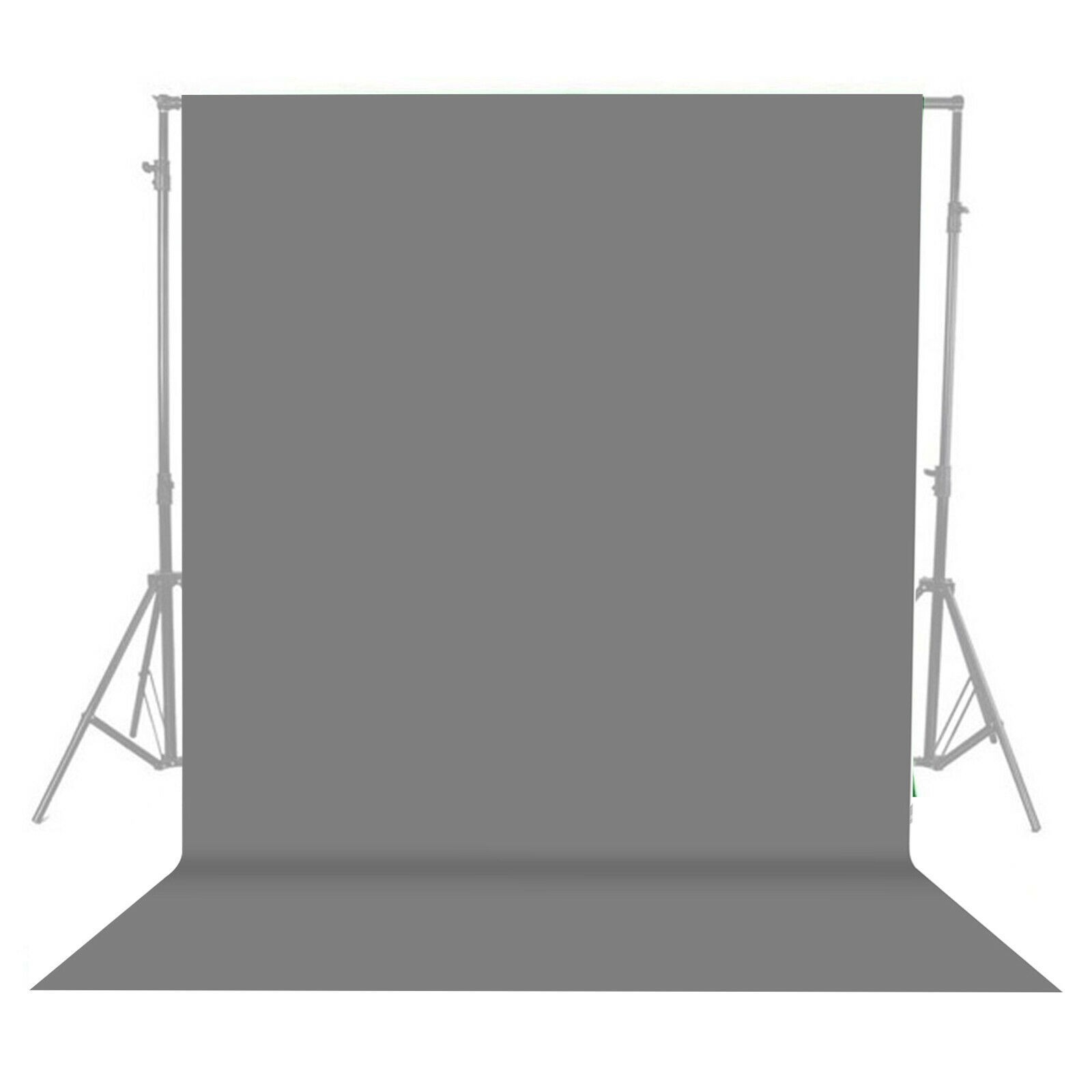3.3′ x 6.6′ Grey Backdrop Background for Photography Seamless Photo Booth Screen
