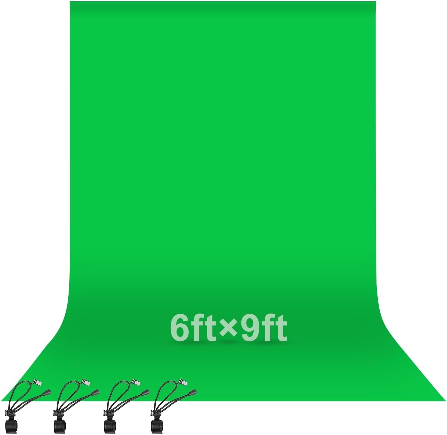 Durable 6×9 Ft Green Screen for Professional Quality Video Streaming & Shooting