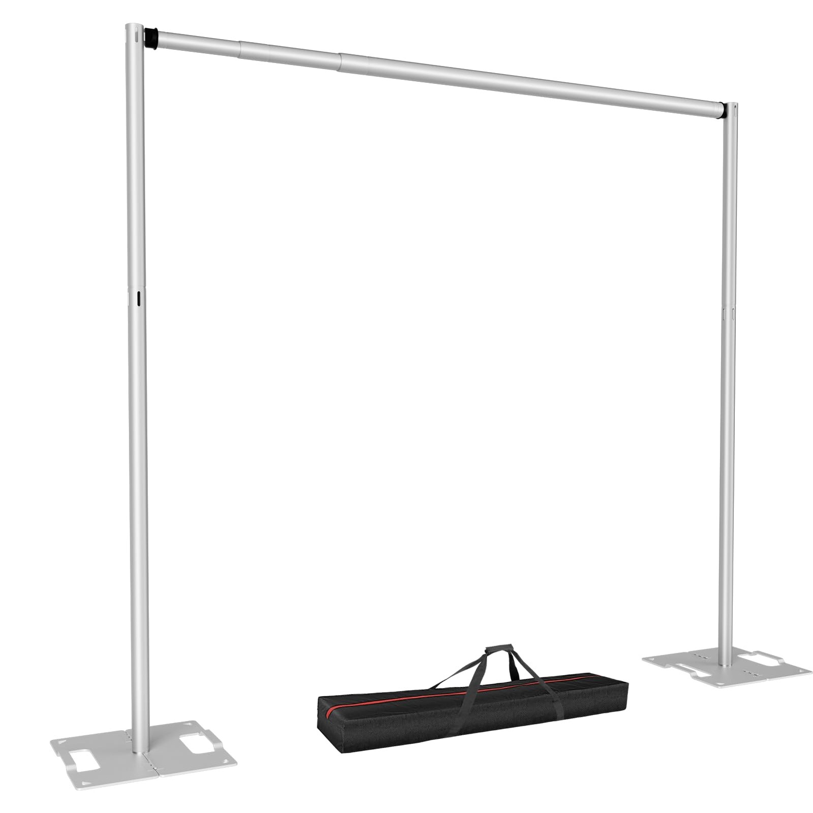 8.5 * 10ft Pipe and Drape Backdrop Stand KIt, Adjustable Heavy Duty Photo Bac…