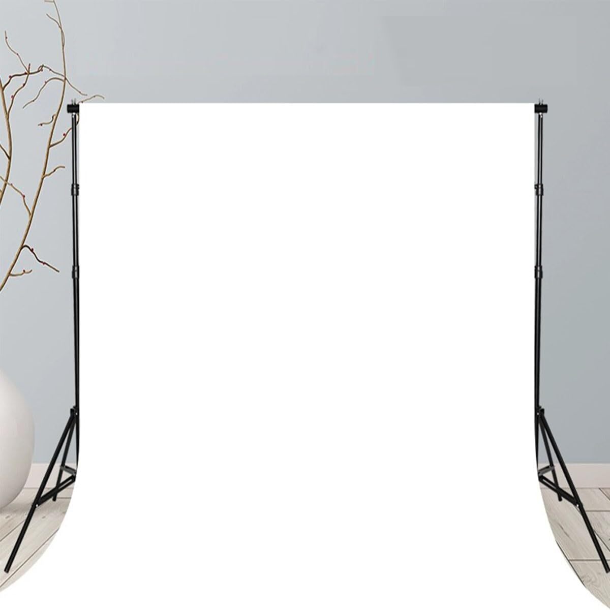 6X9ft Solid White Chromakey Photography Backdrop Video Studio Portrait Prop