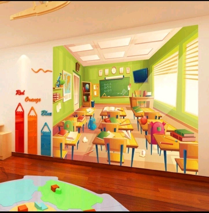 Classroom Theme Photography Backdrop Welcome Back to School Classroom Background