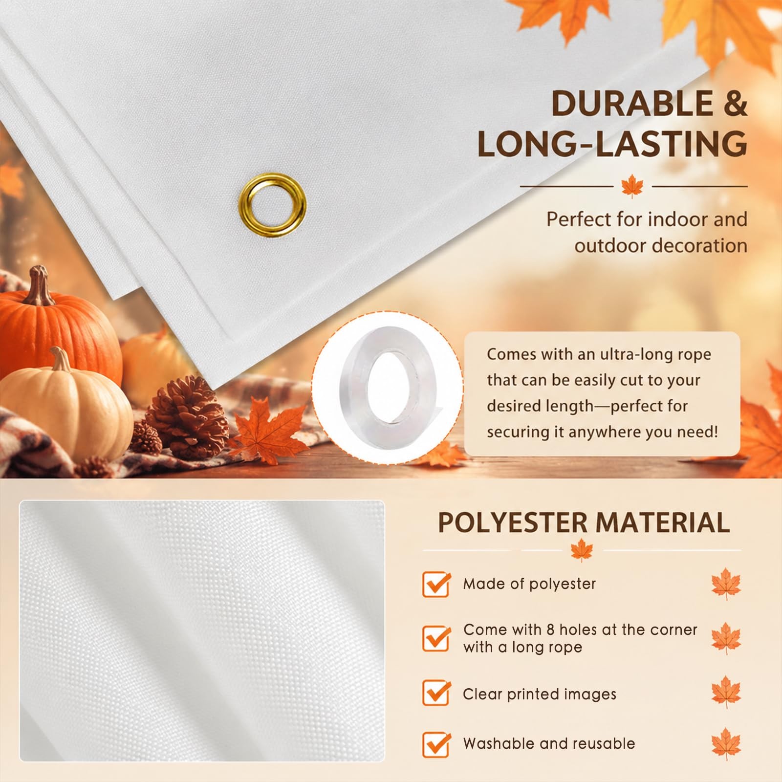 6x13ft Autumn Farm Garage Door Banner