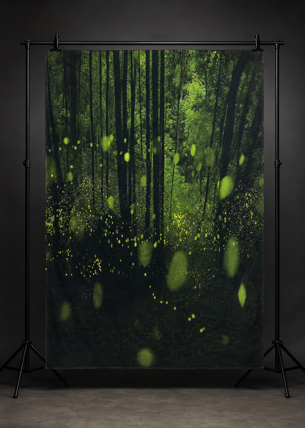 5×7′ Firefly Forest Photography Backdrop | Fairy Fantasy Photo Background