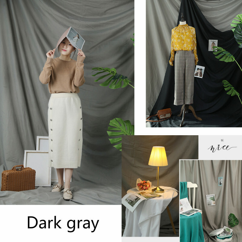 8 Color Photo Backdrops Cloth Studio Screen Background Cloth Solid Fabric Sewing