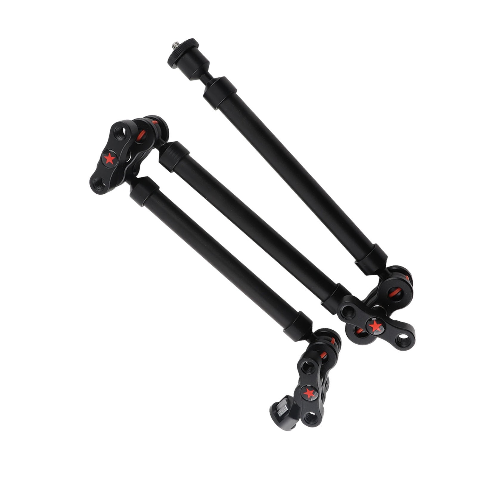 755mm Universal Arm Stand 3 Sections Adjustable Photography Extension Support
