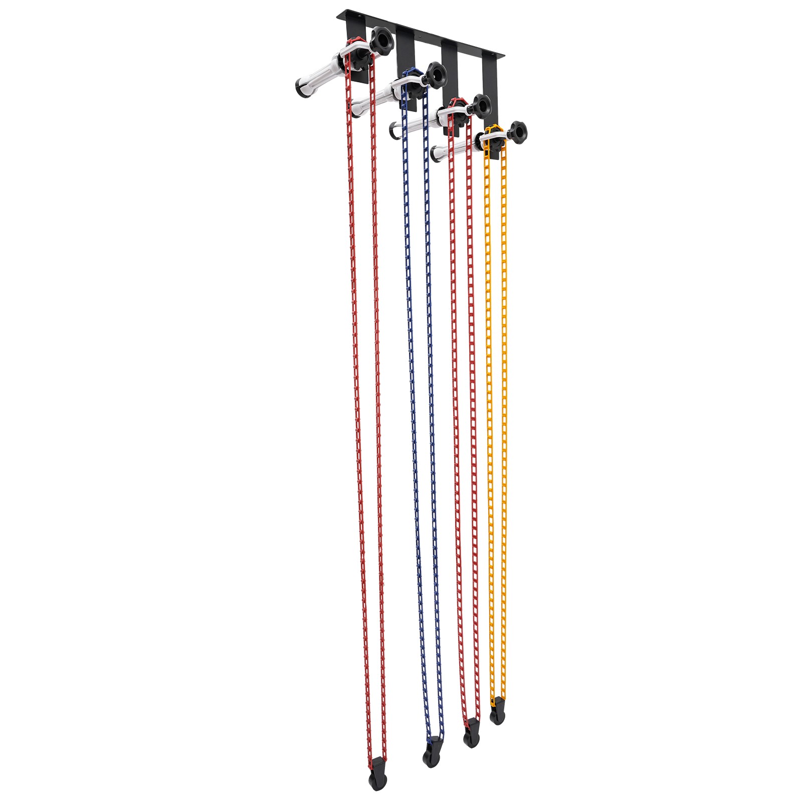 Photography 4 Roller Backdrop Wall Mount Manual Background Roller Support System