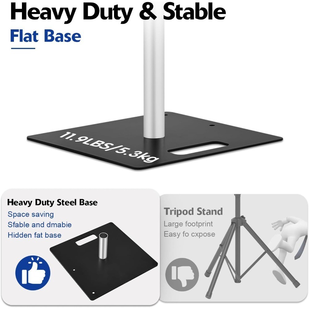 Heavy Duty 12x12ft Backdrop Stand with Double Crossbar Pipe and Drape for Events