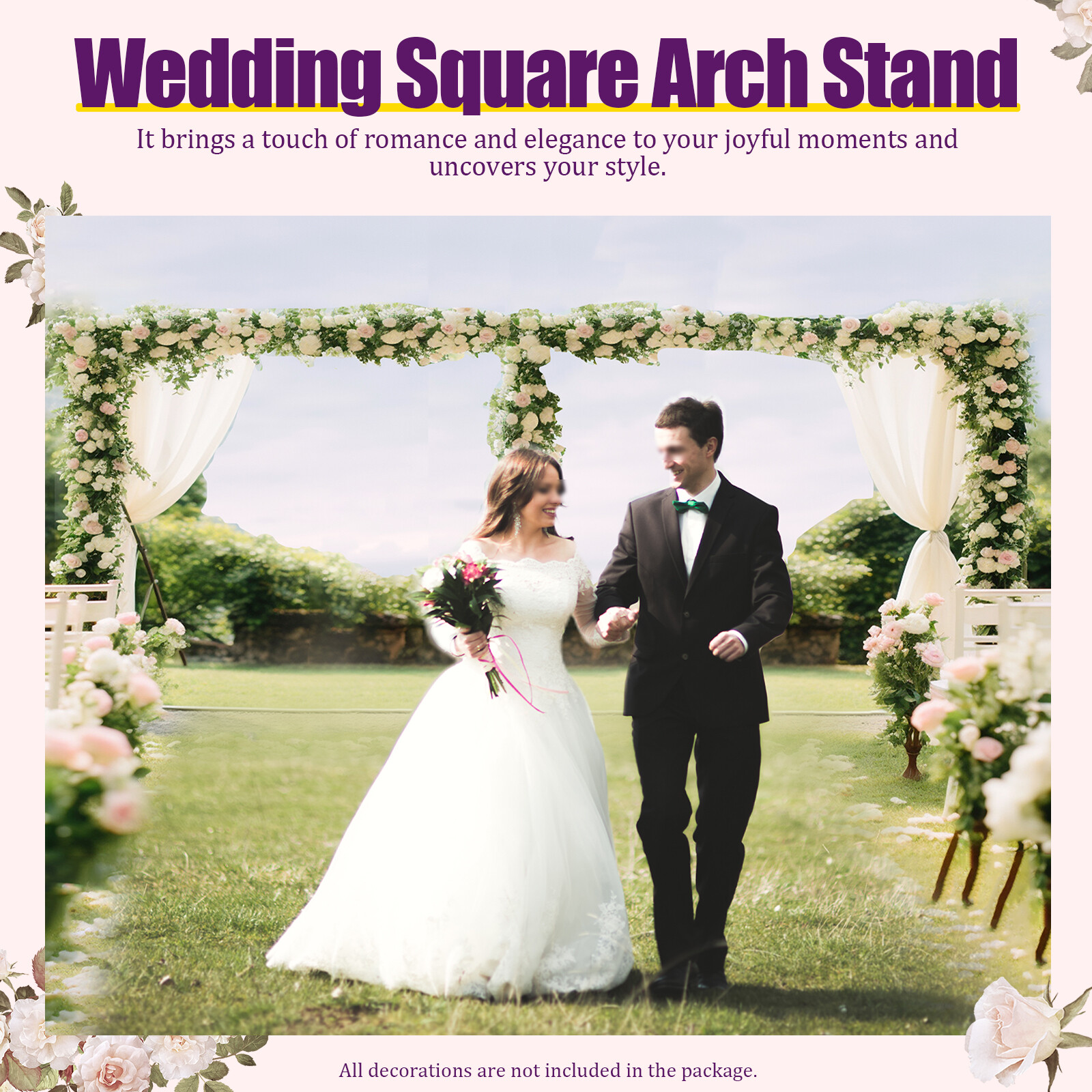 20x10ft Heavy Duty Backdrop Stand KIT Photography Studio Background Party Decor