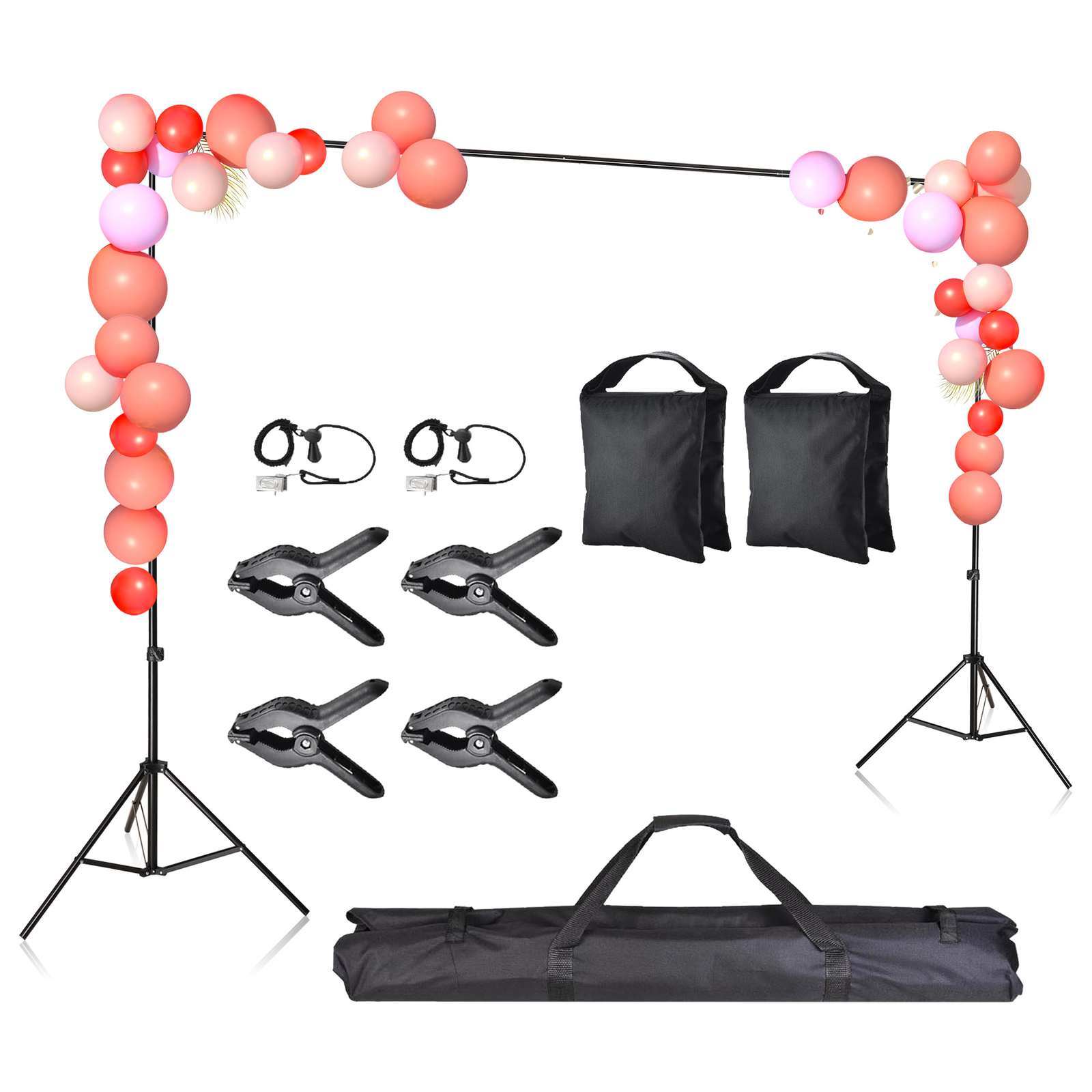 8.5x10Ft Photography Background Backdrop Support Stand Kit Video Shooting Party