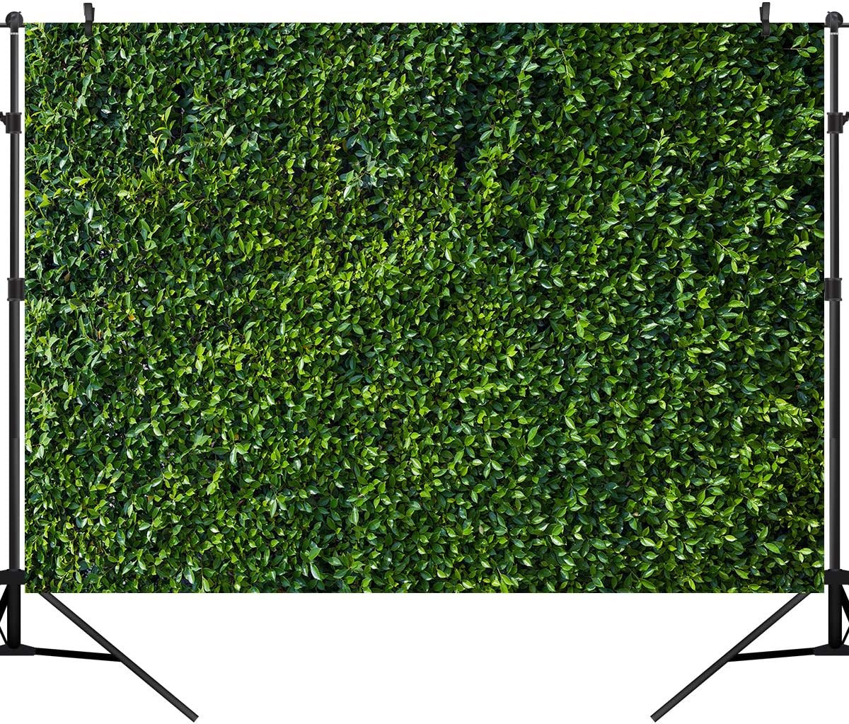 10X8FT Green Leaves Photography Backdrops Leaf Green Vertical Texture Backdrop B
