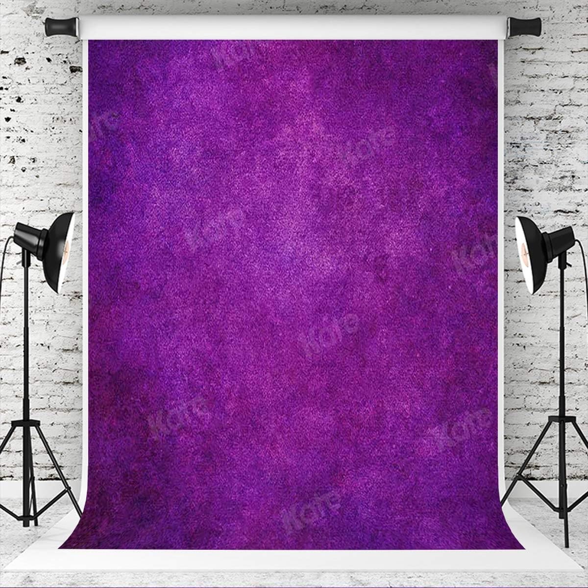 5×7ft Purple Backdrop Dark Purple Portrait Photography Background Abstract