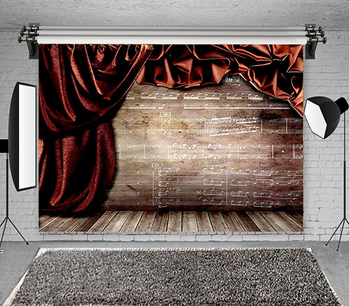 Stage 5’x7′ Computer/ Digital Scenic Vinyl Photo Background Backdrop BHS127