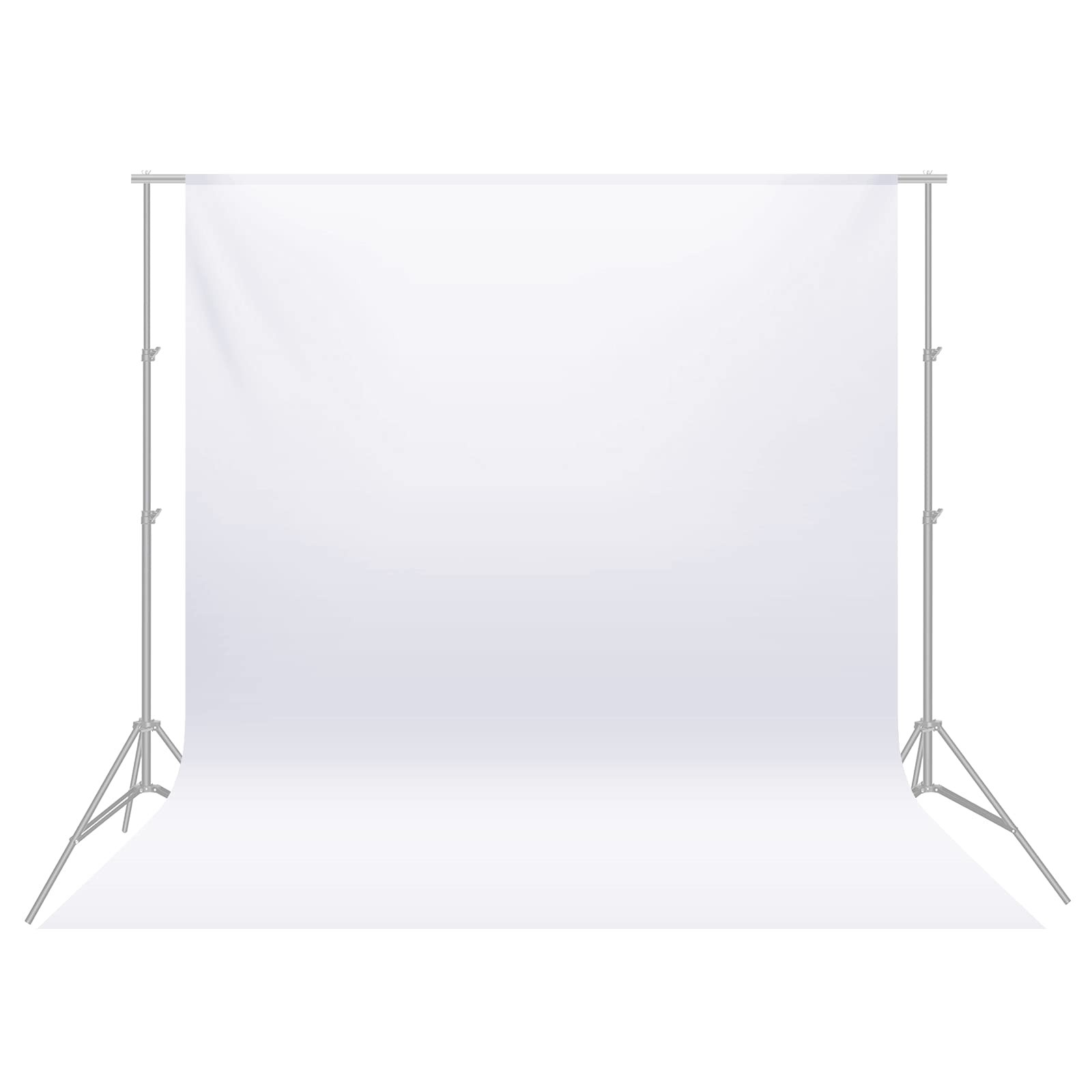 Neewer 6x9Ft Photo Studio 100 Percent Pure Polyester Collapsible Backdrop White