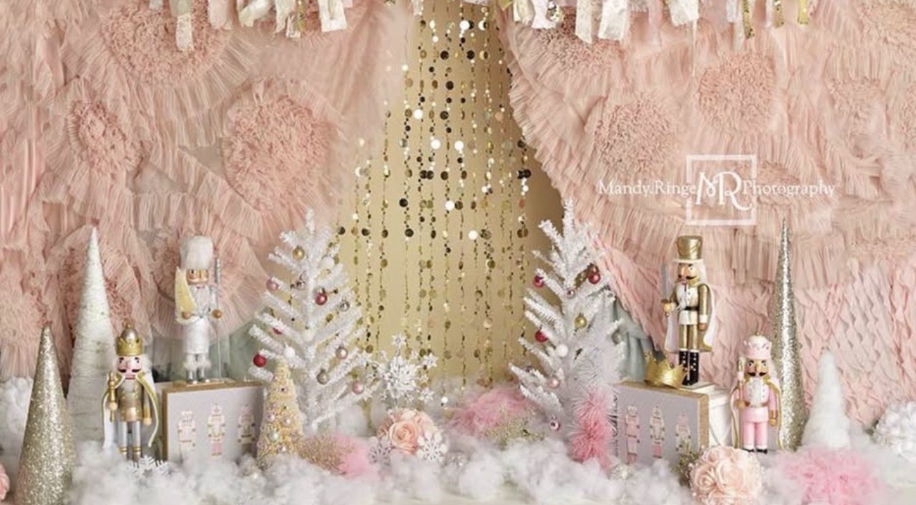 Kate Christmas Backdrop 7×5 Cloth Winderland Winter Wonderland