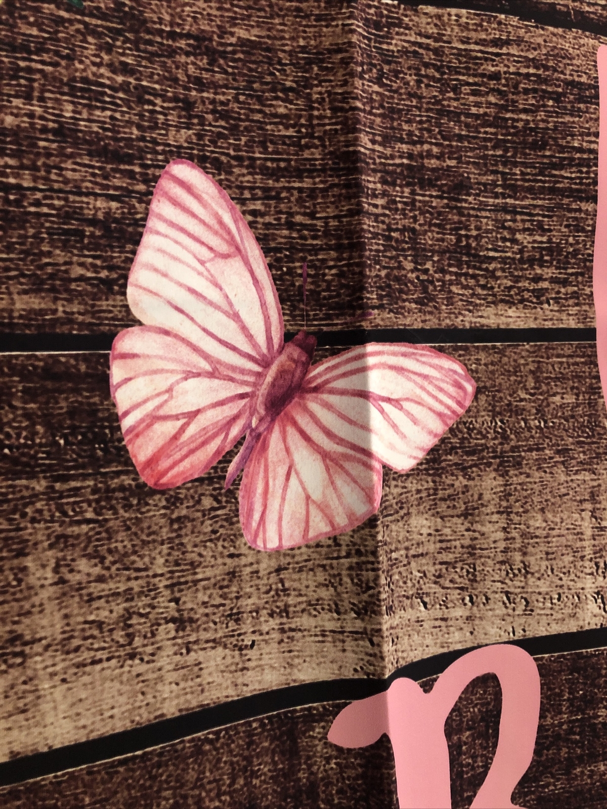5×7 Ft Unicorn Happy Birthday Party Photo Backdrop Banner Pink Rose Butterfly