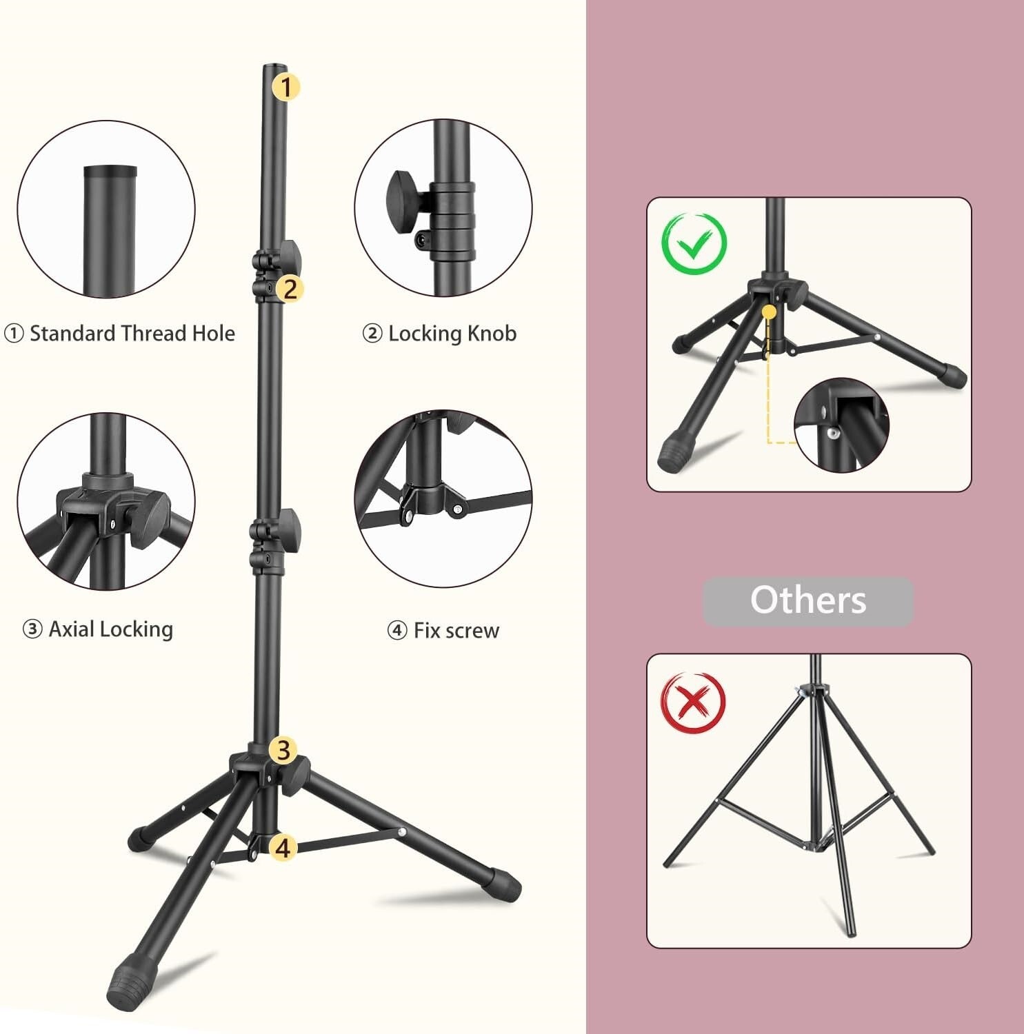 Soporte De Telon De Fondo Para Fiestas Estudio Fotografia 8x5FT Ajustable NEW US
