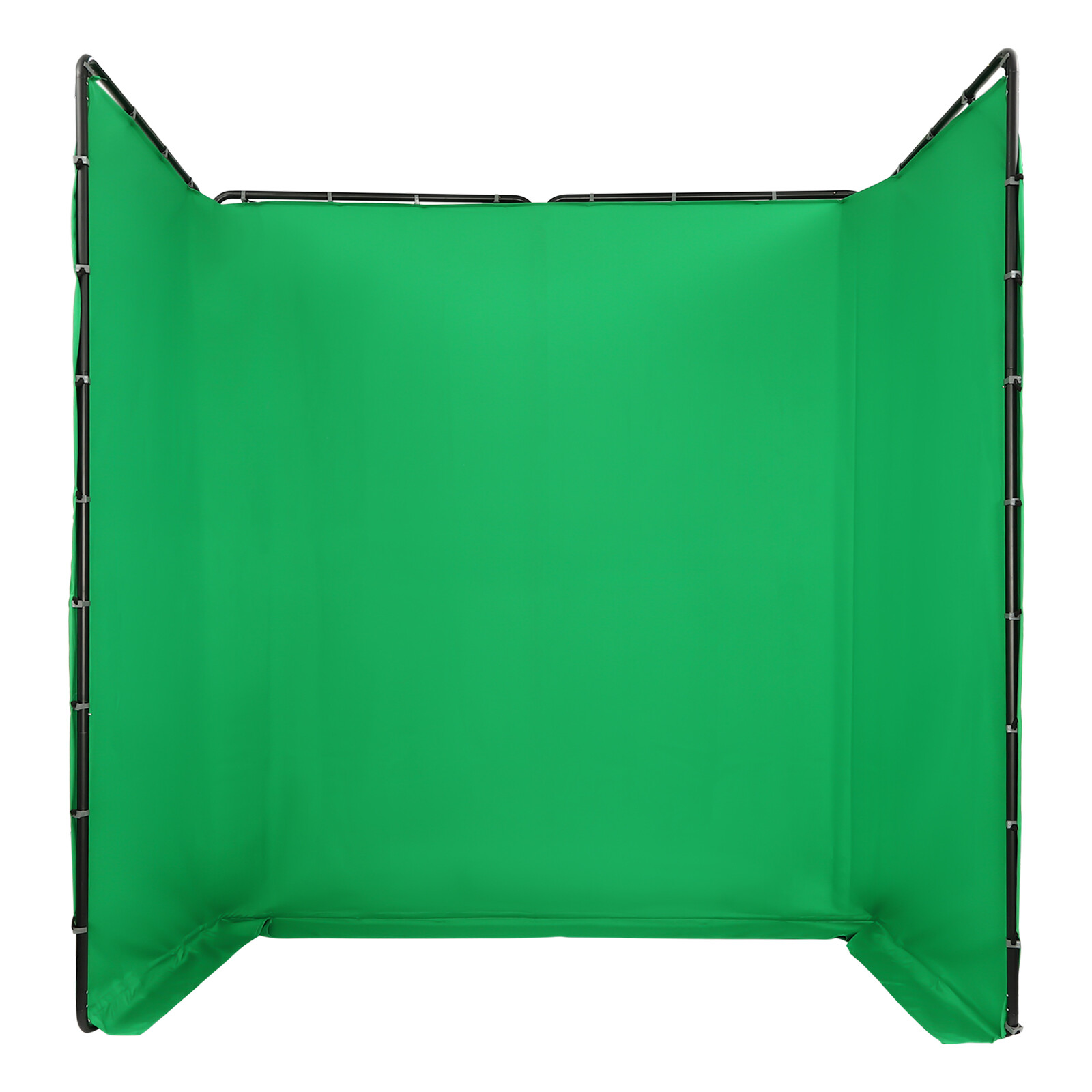 Photography Backdrop Stand Kit with Green Cloth For Photo Studio 12.73*7.55ft