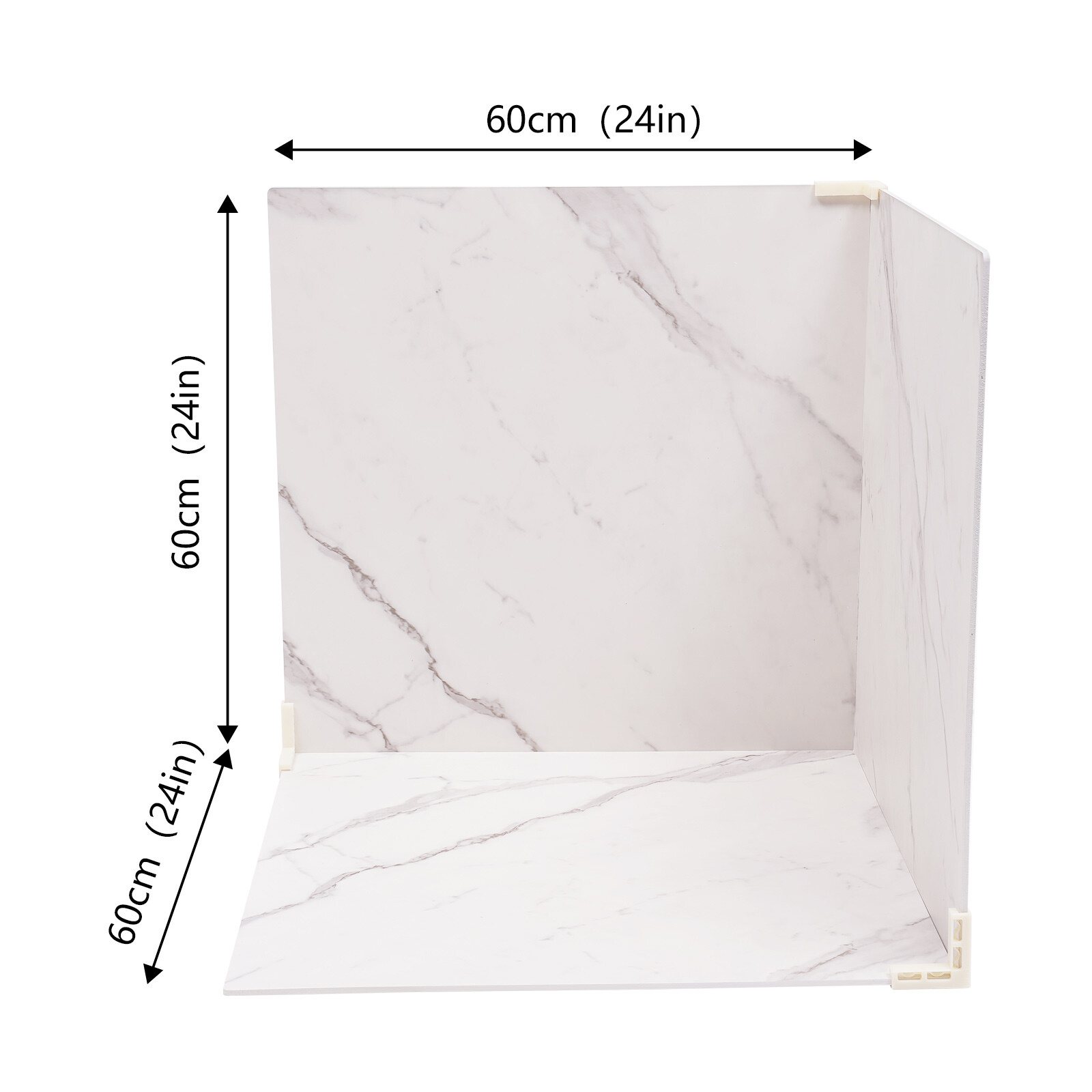 Photo Shooting PVC Double-sided Photography Backdrops Shooting Tool 60cm*60 cm