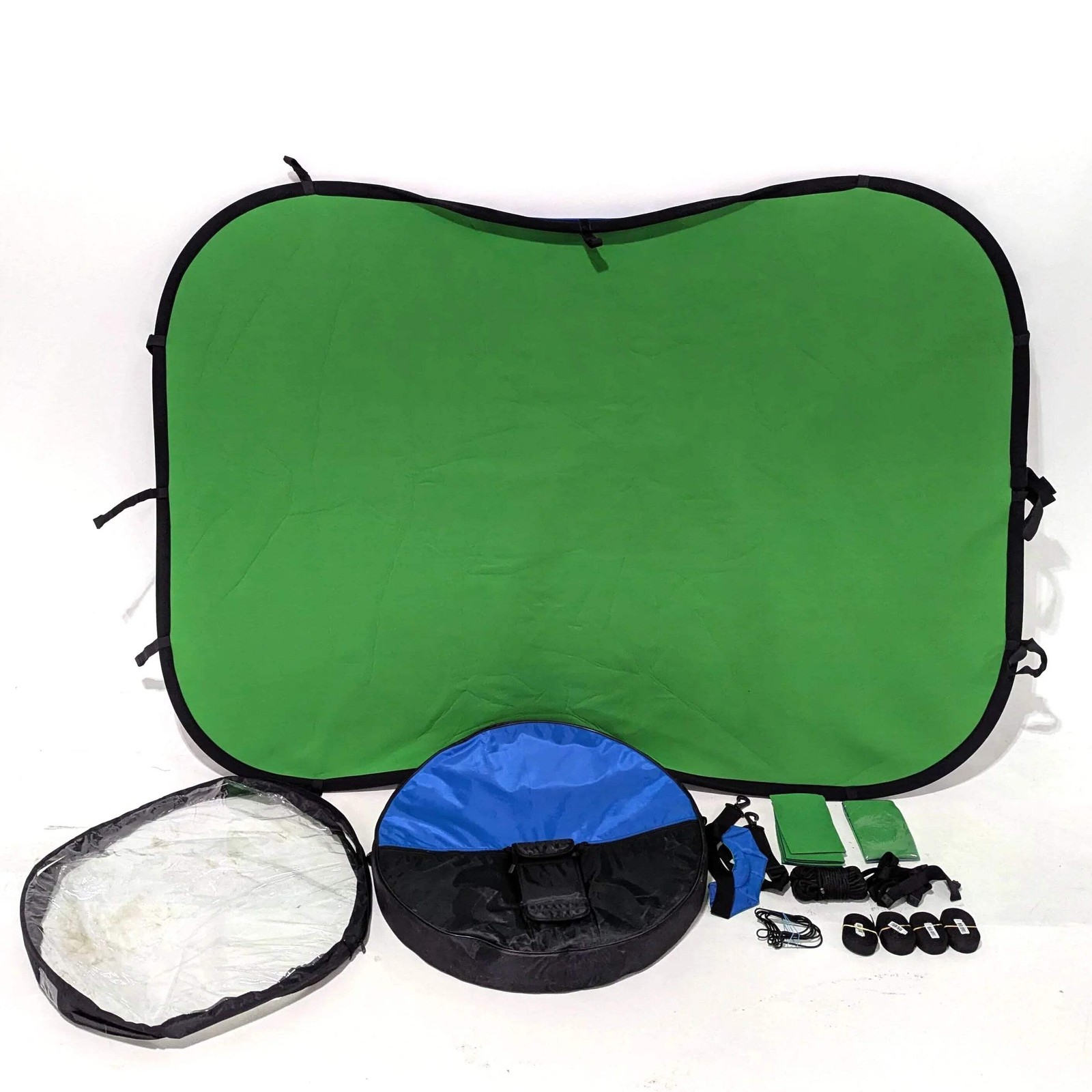 * DEMO * GTX STUDIO Reversible & Collapsible Background (Chroma Blue/Green, 80 x