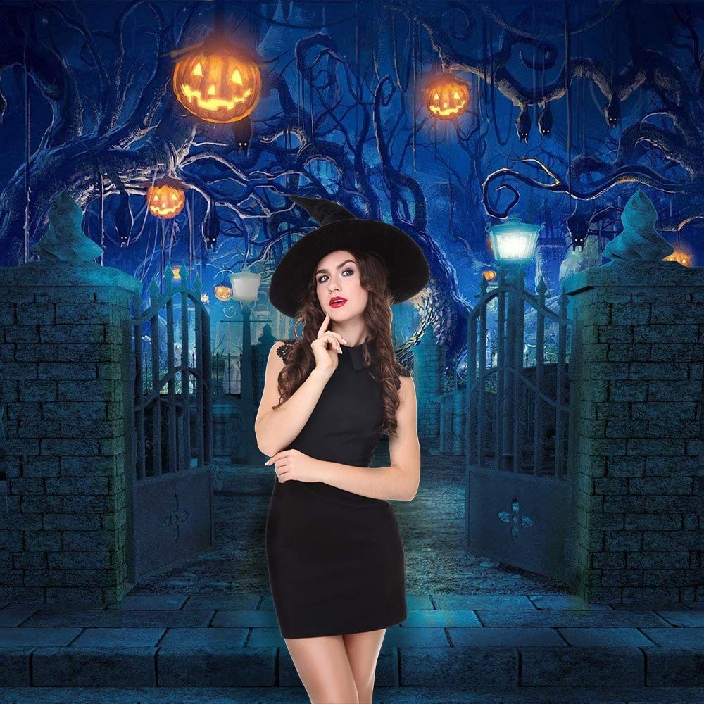 8×8 FT Halloween Theme Pictorial Cloth Seamless Photography Backdrop Studio