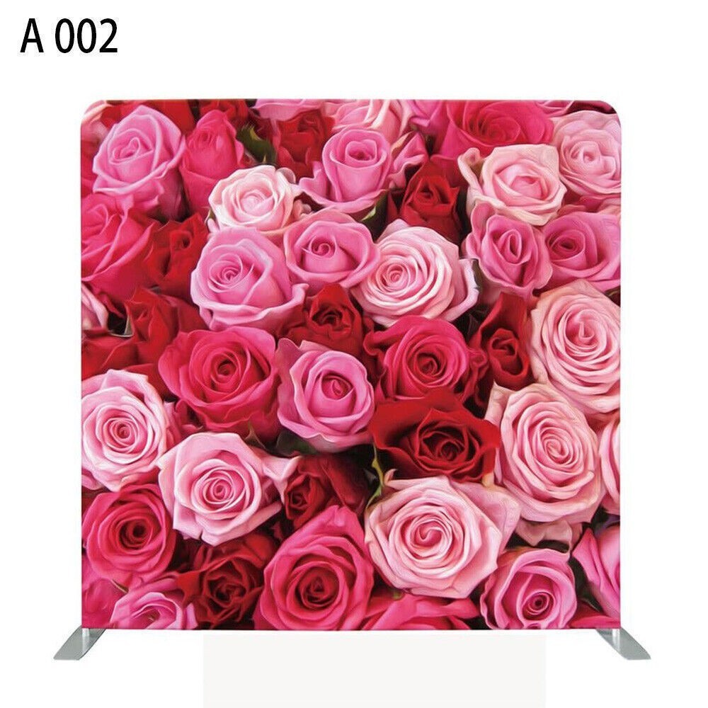 Christmas Photo Backdrop with Sturdy Stand (Custom Image Available) for Parties