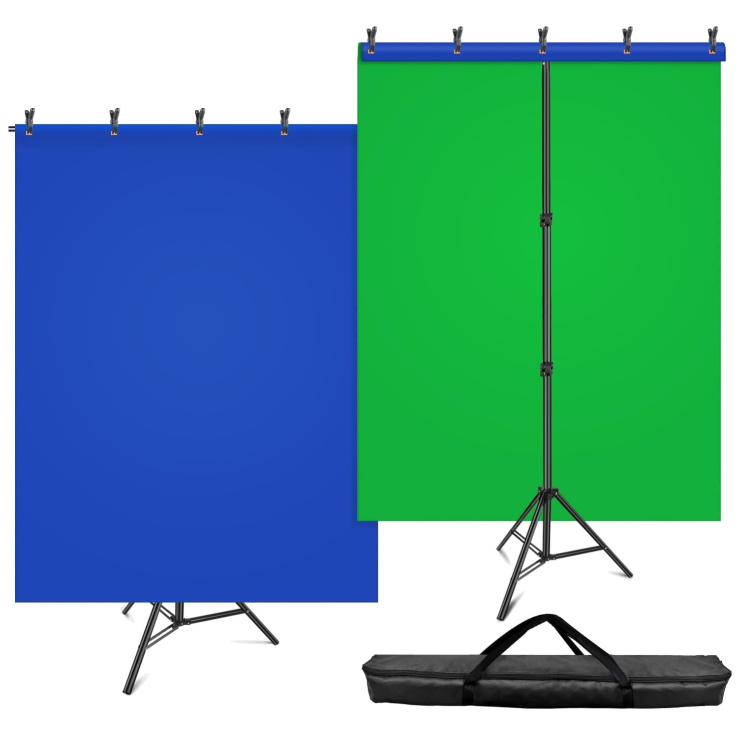 Professional 2-Sided Green Blue Screen