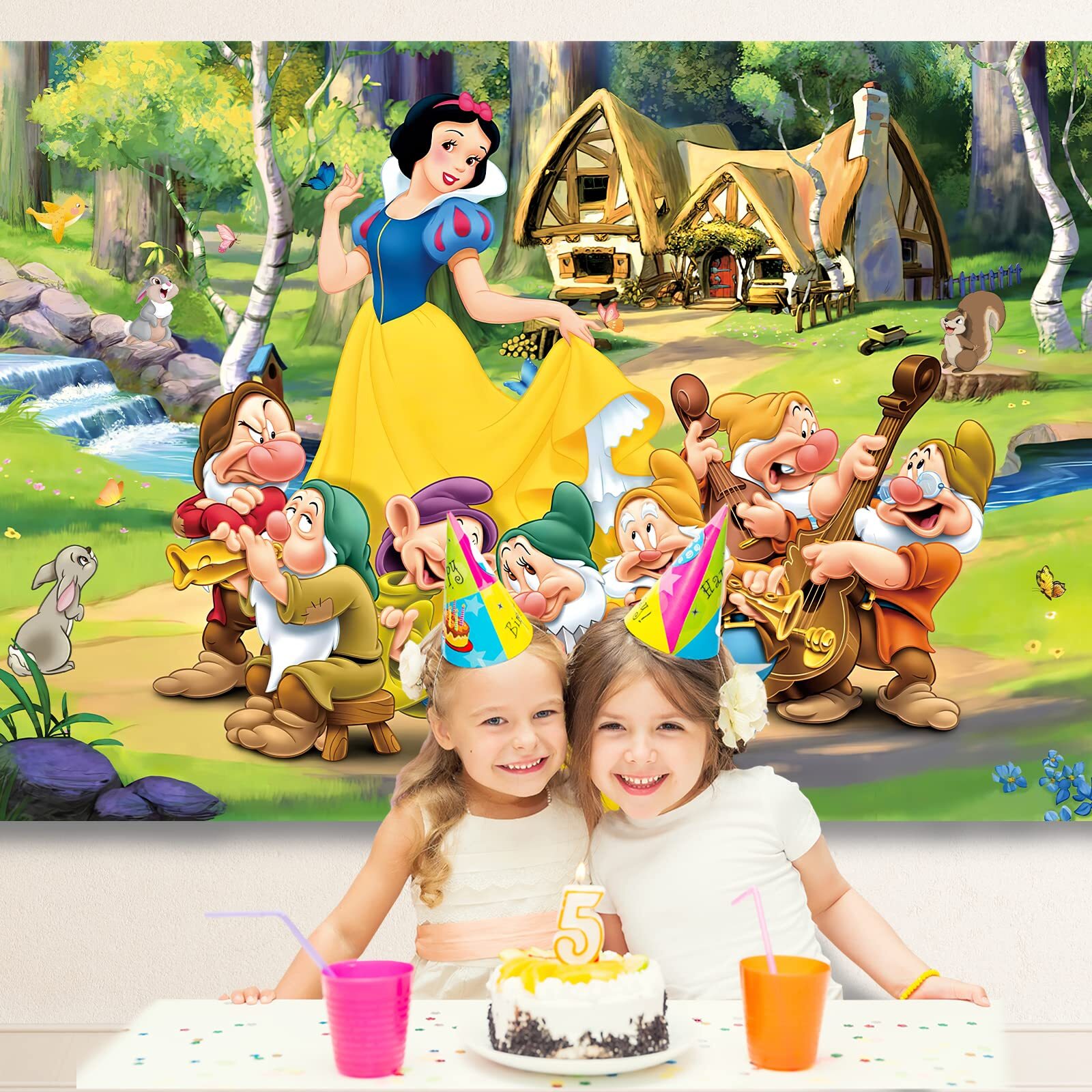 Princess Backdrop7x5 Ft Princess Banner Princess Background Princess Backdrop Pr