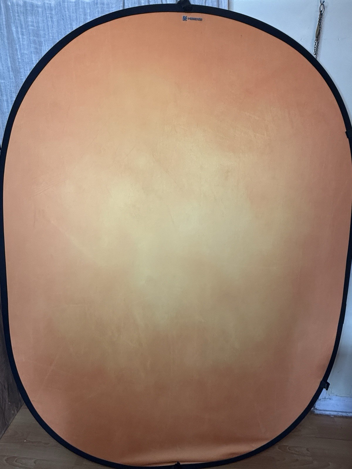 Kate Collapsible Pop-Up Backdrop – 5’x6.5′ Pink And Orange 🍊 💗
