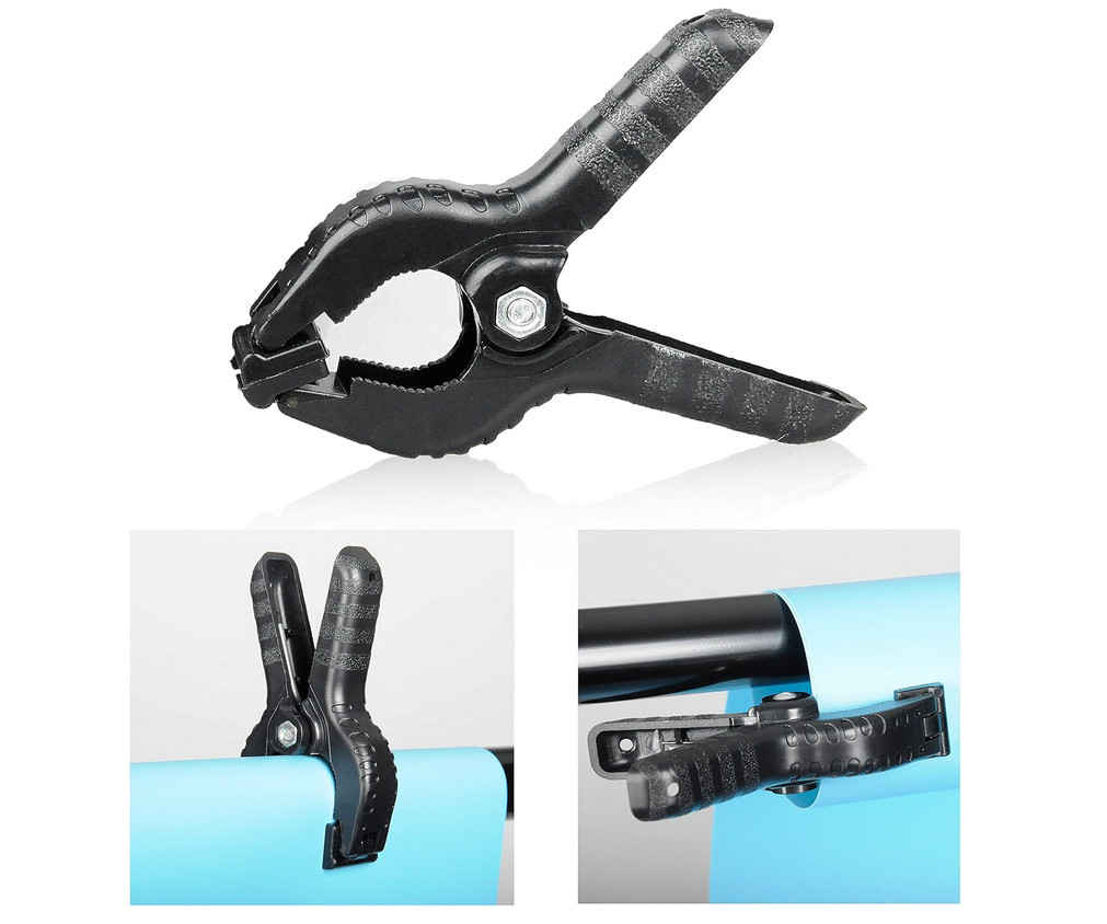 Photo Video Studio 10x7ft Adjustable Backdrop Support System Clamps & Carry Bag