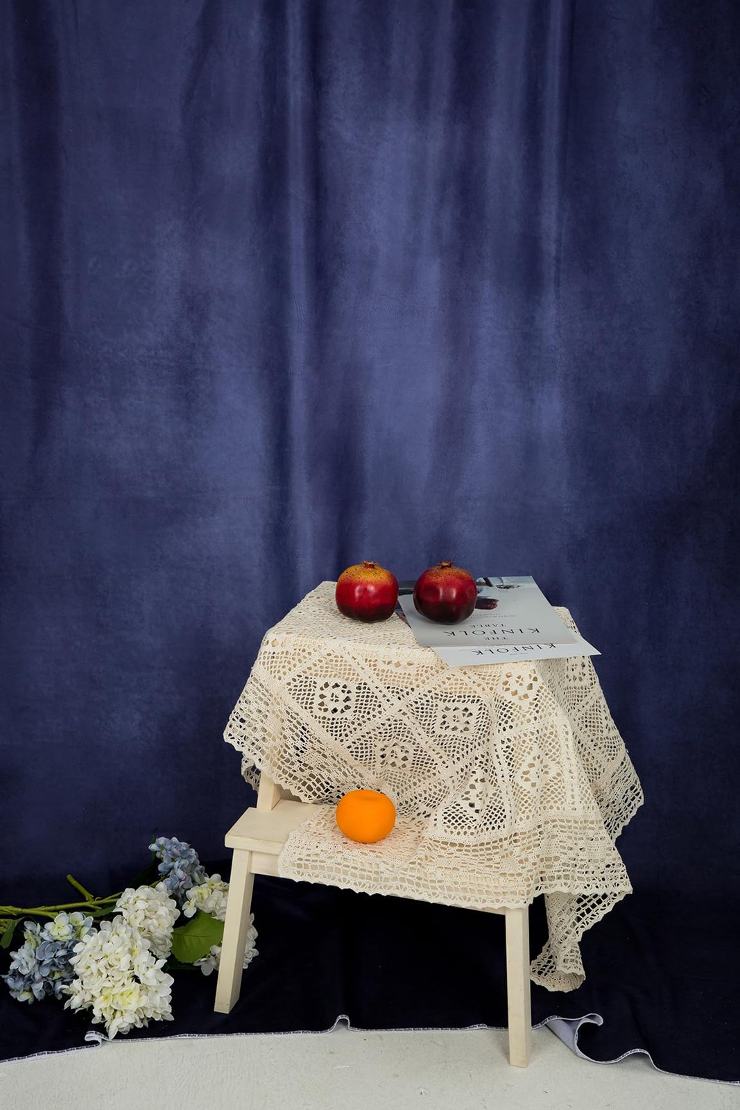 Kate Dark Blue Photography Backdrops Abstract Photo 8x10ft, dark blue