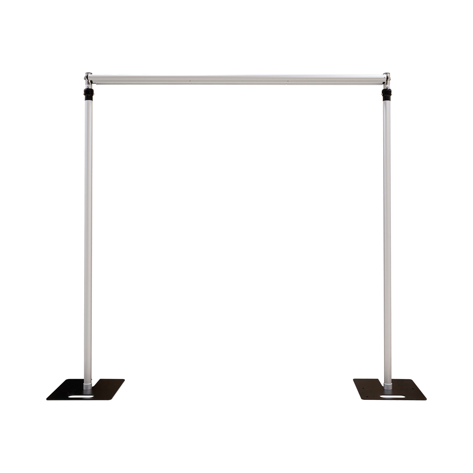 Backdrop Stand Double Rod Adjustable Background Stand Background Holder W/2 Base