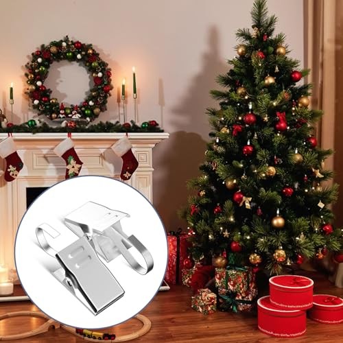 Small Curtain Hooks for Drapes, Stainless Steel Curtain Rod Hooks S Hooks for