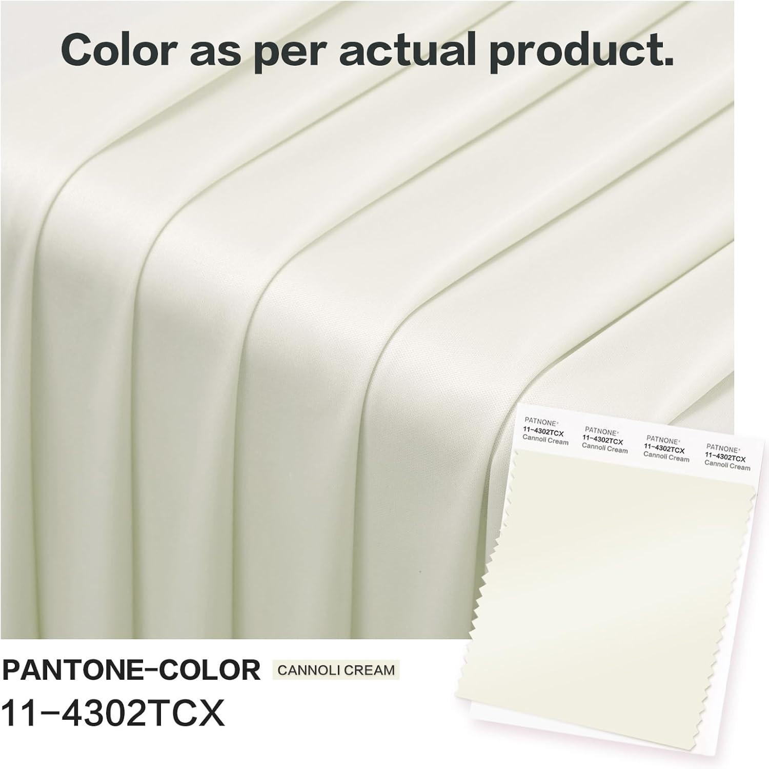 30Ft×12Ft Ivory Backdrop Curtain for Wedding Parties, 6 Panels Wrinkle Free Poly