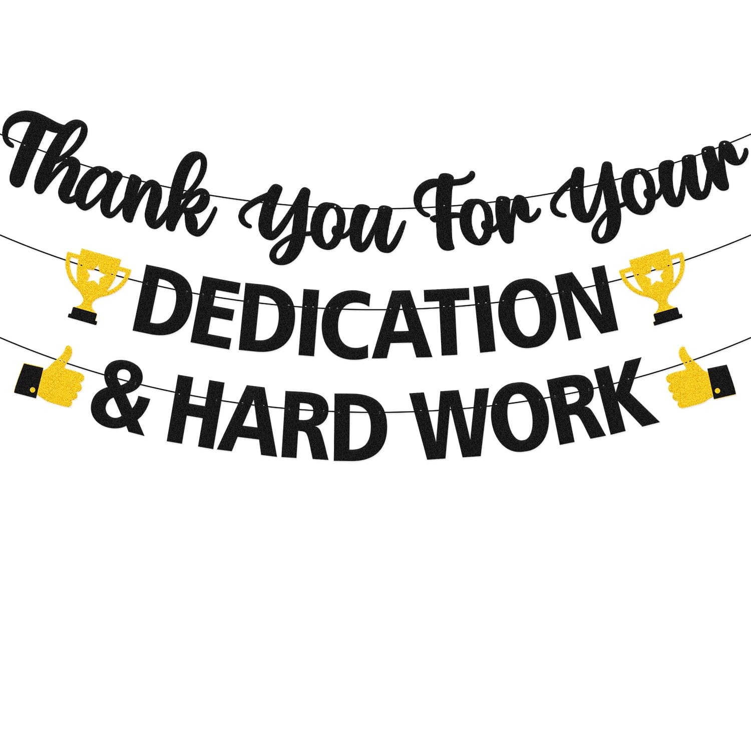 Thank You For Your Dedication and Hard Work Banner for Employee Appreciation …