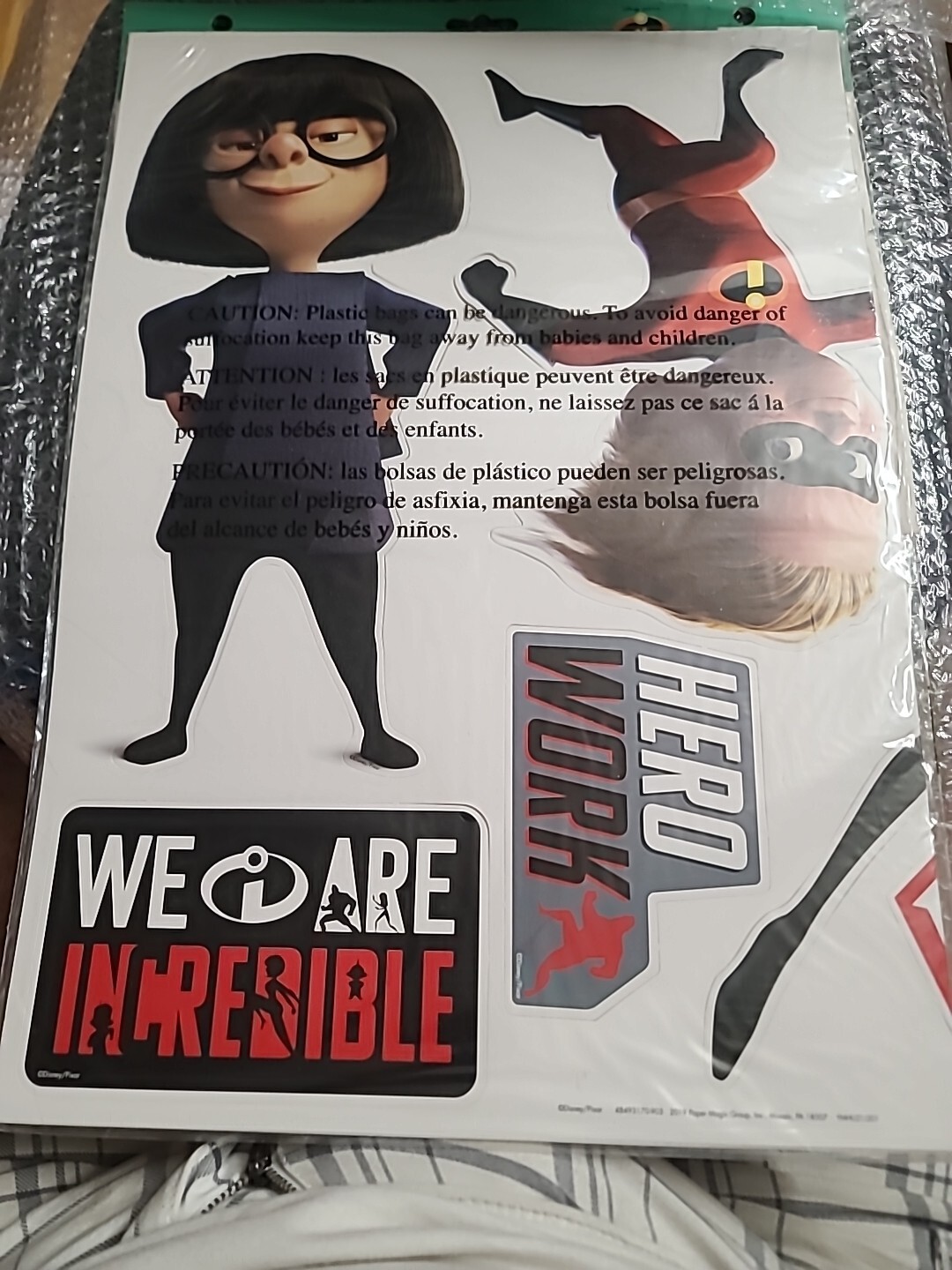 Eureka Disney Pixar The Incredibles Classroom Decoration Door Poster Kit, 33p…
