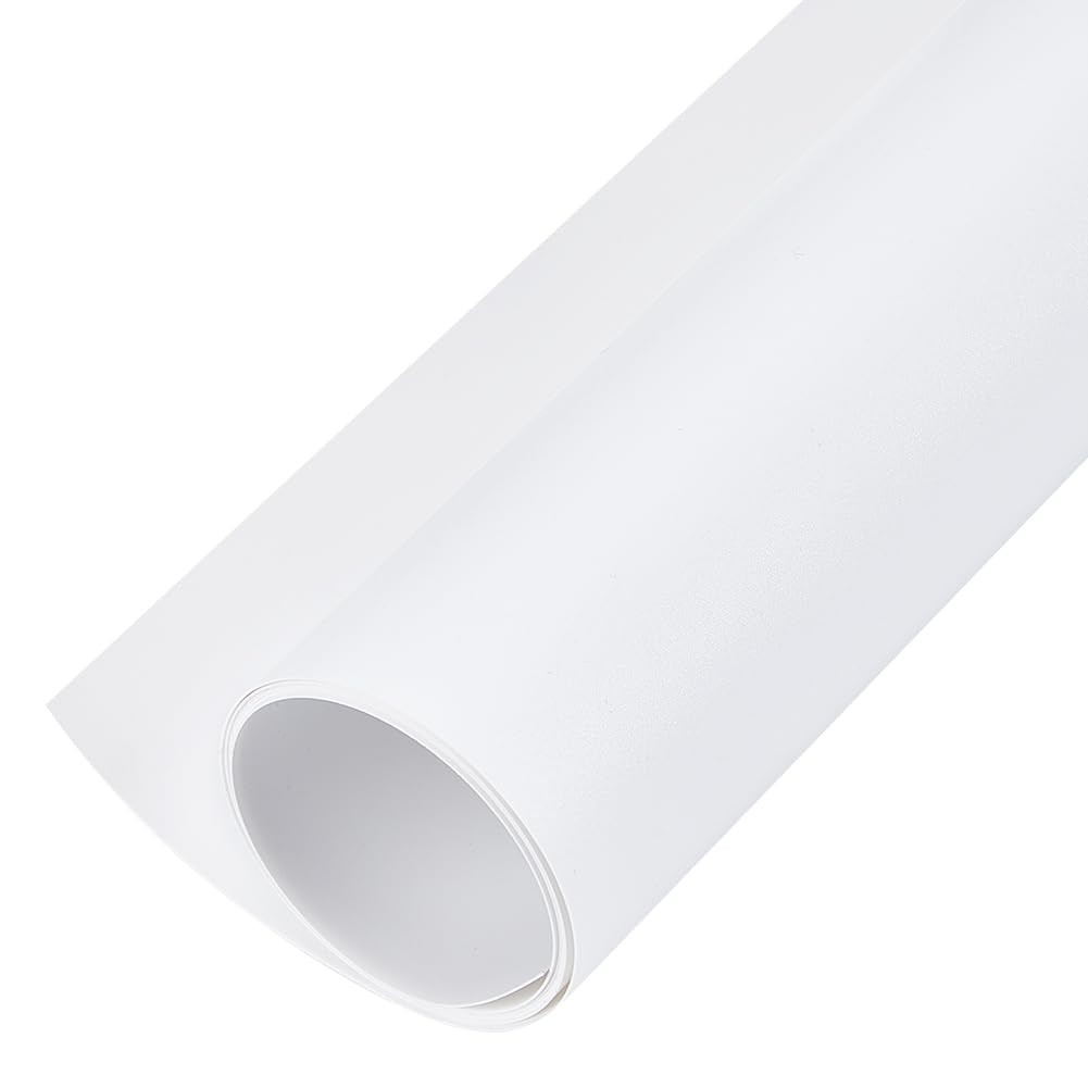 40x15inch PVC Photography Backdrop Matte White Vinyl Photo Background Studio