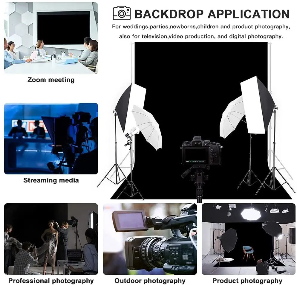2*3M Backdrop Background for Photography Photo Booth Backdrop for Photoshoot Bac
