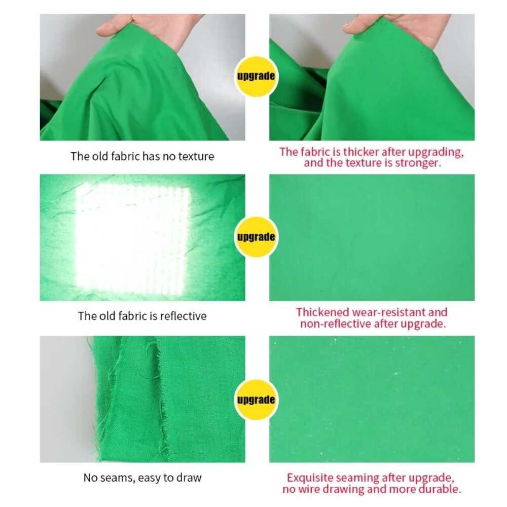 Hridz Muslin Backdrops for Photography – White, Black, Green, Red, Blue, or Grey