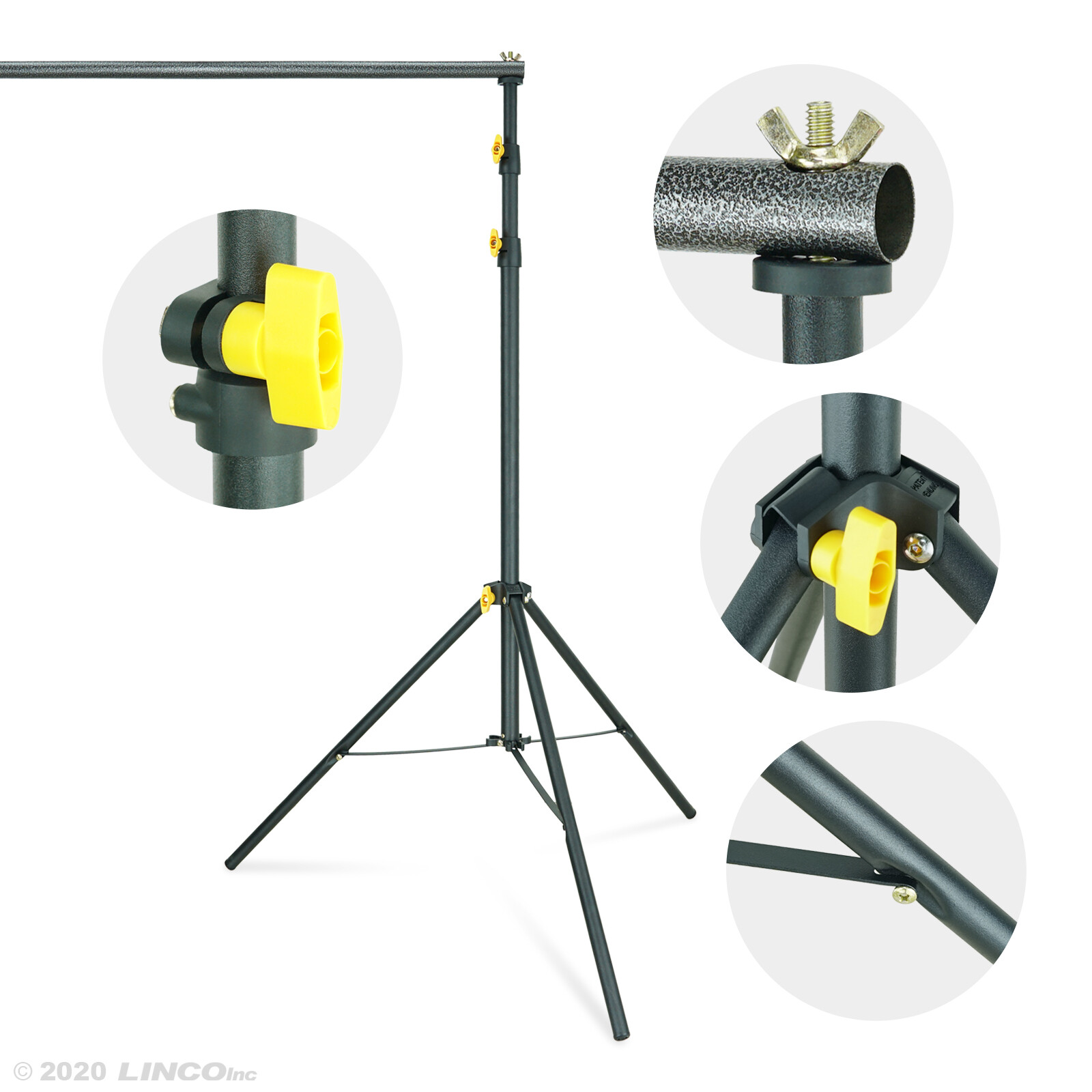 Backdrop Support Stand Kit 10×6.5ft Studio Photo Background Support System