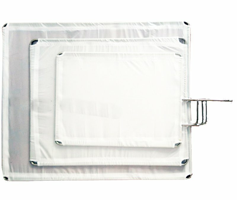 3 Sizes Stainless Flag Panel Cloth Reflector Diffuser for Photo Video Studio