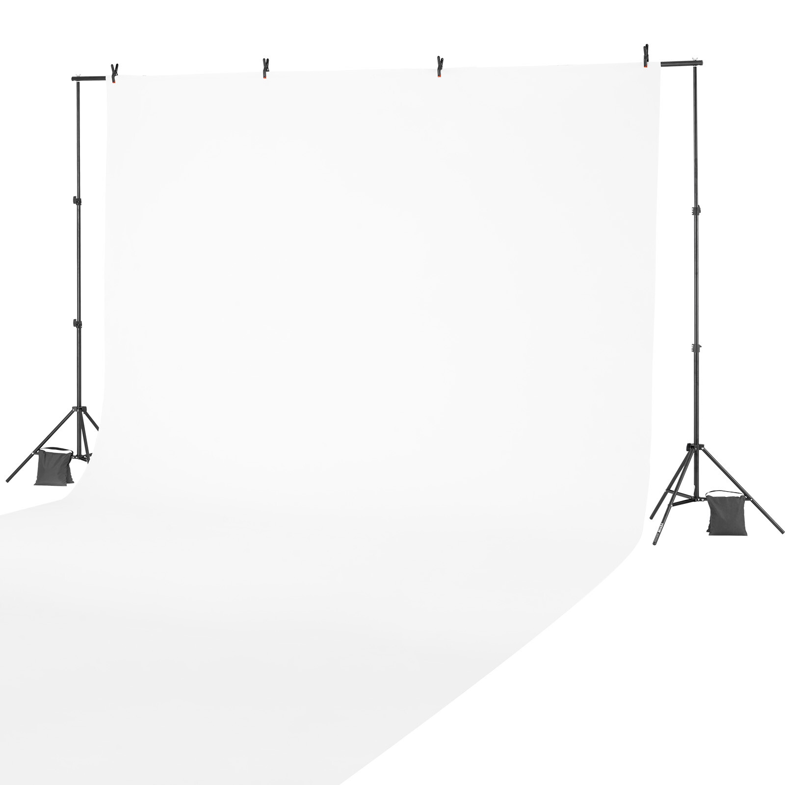 Backdrop Stand Background Stand Kit 6.5 x 10 ft for Party & Photo Studio