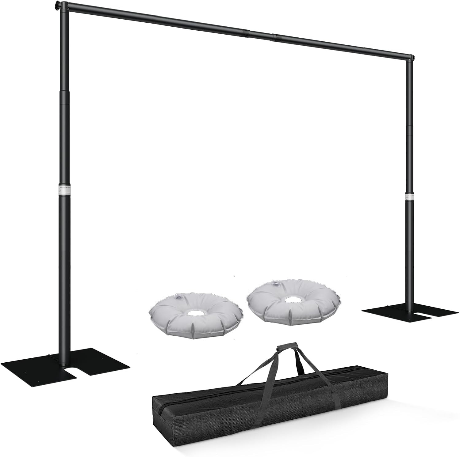 Pipe and Drape Backdrop Stand Kit 7X10Ft, Heavy Duty Back Drop Adjustable Stand