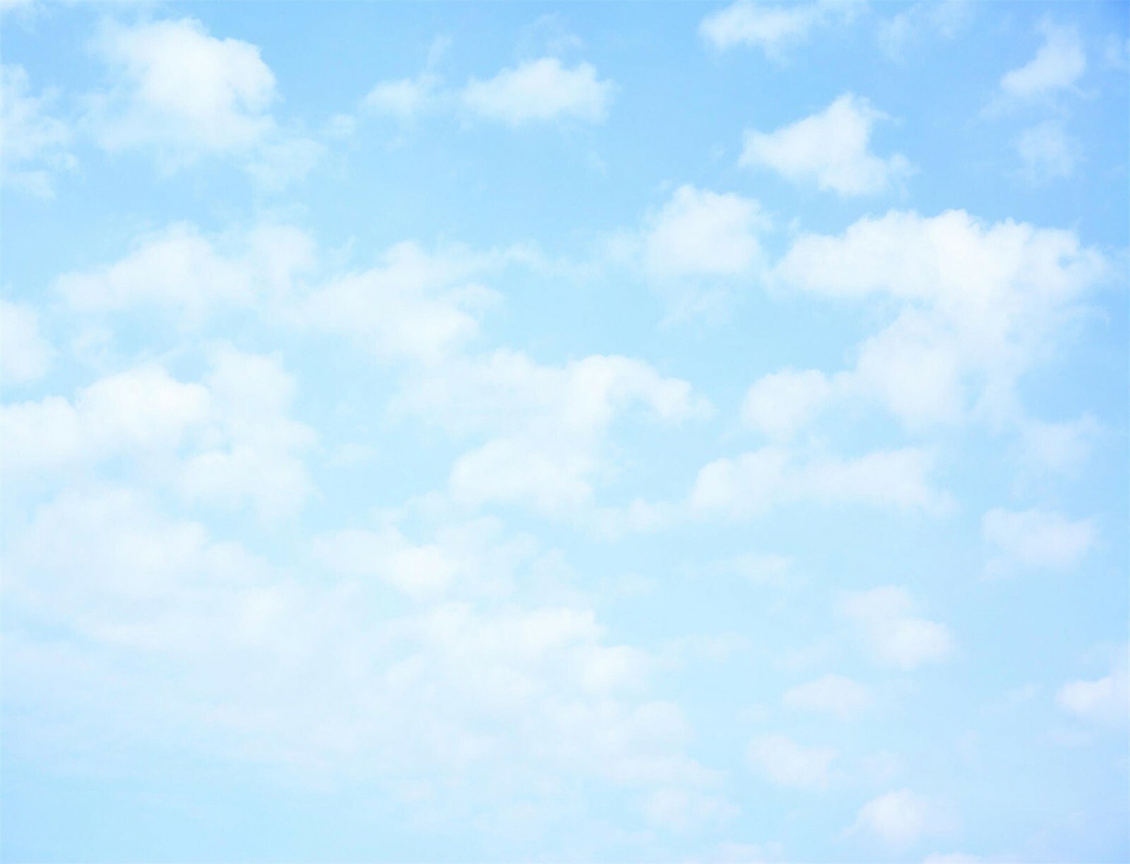 Blue Sky White Clouds Scenery Vinyl Background Photo Backdrop Studio Props