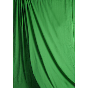 Savage Accent Solid Muslin Background (10 x 12′, Chroma Green)