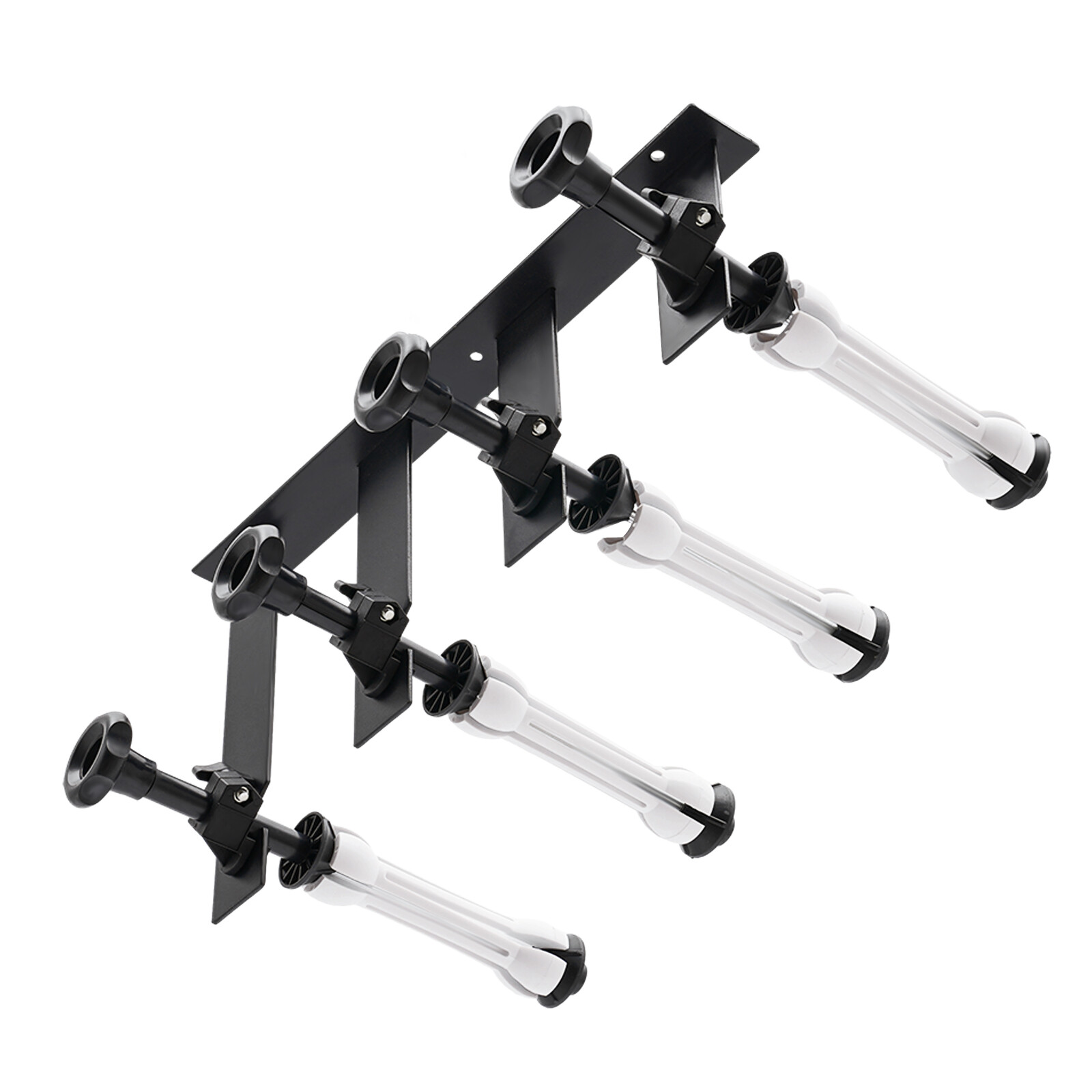 4-Roller Photography Wall Mounting Support Stand Kit Manual Background Holder US
