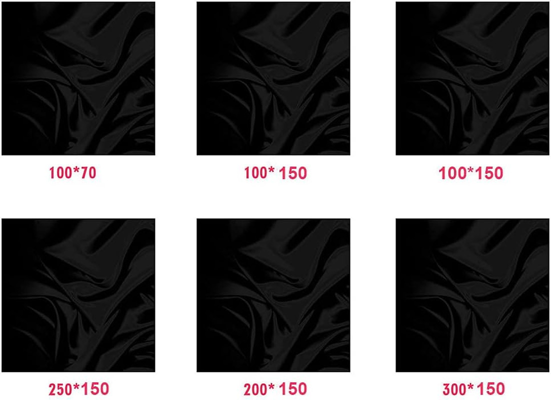 Black Velvet Photography Backdrop,Light Absorbing Non Reflective Solid Professio
